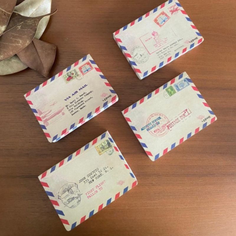 

NOTES VINTAGE MAIL/MEMO MOTIF AMPLOP