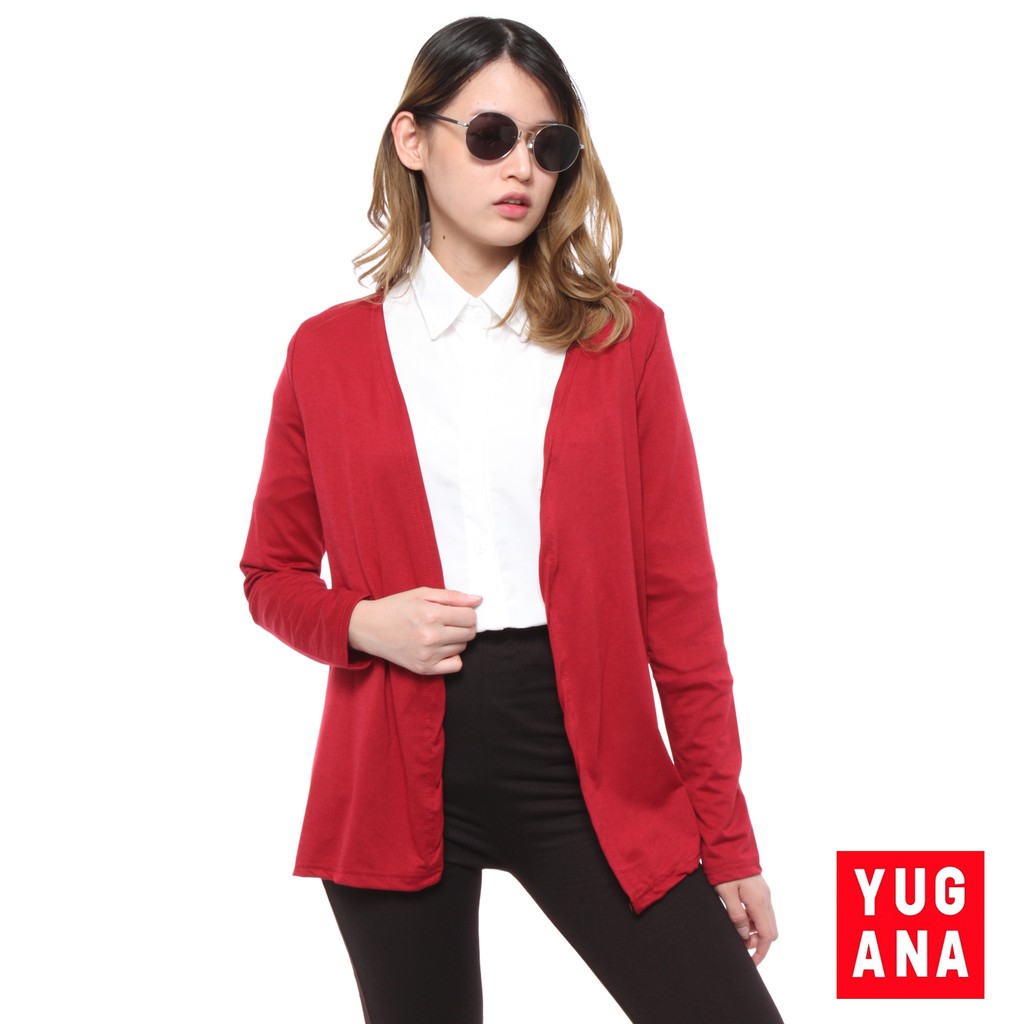 BL - CRSPX Cardigan Oversize Wanita Polos-2