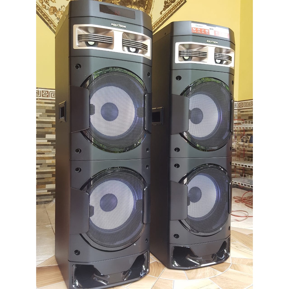 speaker aktif polytron 10d28