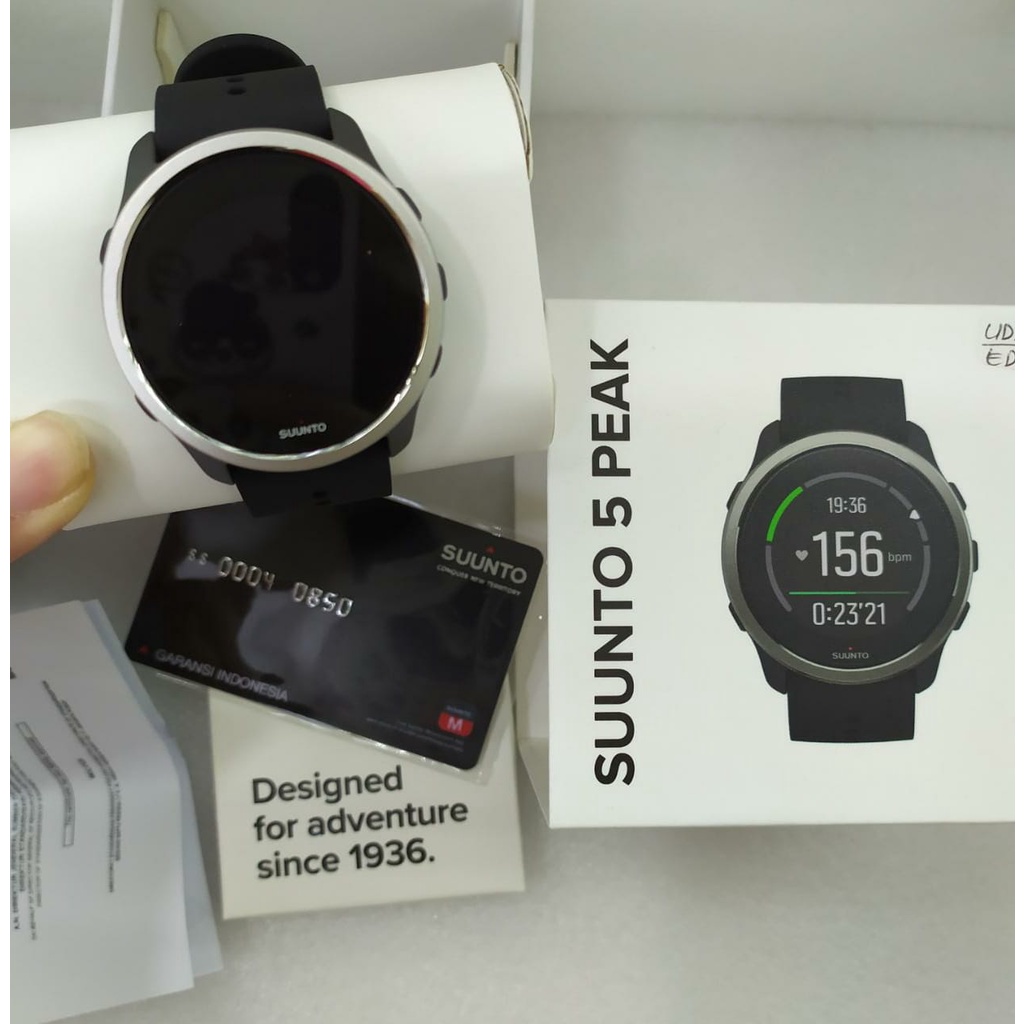 Jam Tangan SUUNTO 5 PEAK BLACK Original