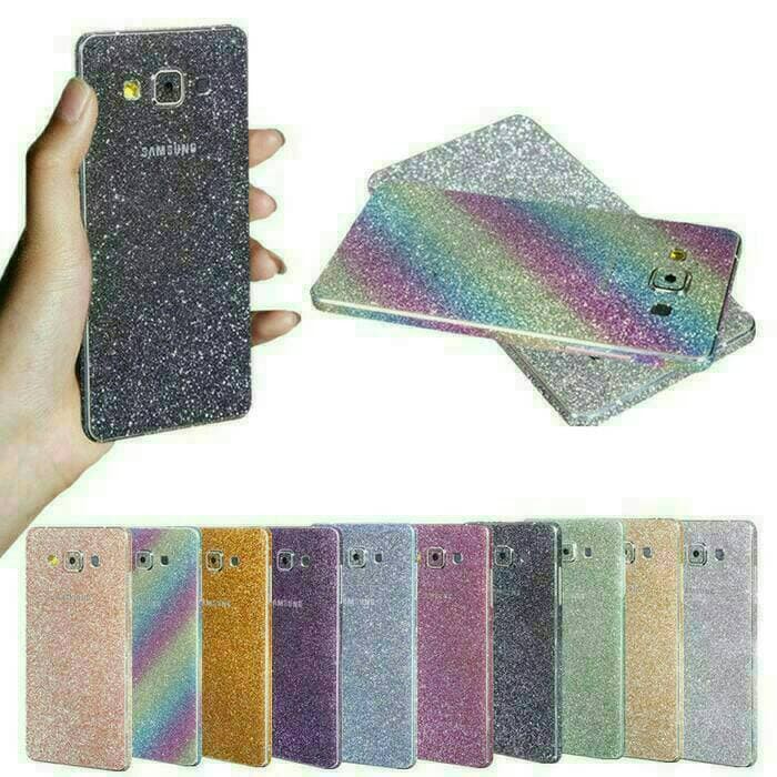 

Ready!! Stiker Gliter Full Body Samsung J7 Prime Garskin Gliter 3M Sticker
