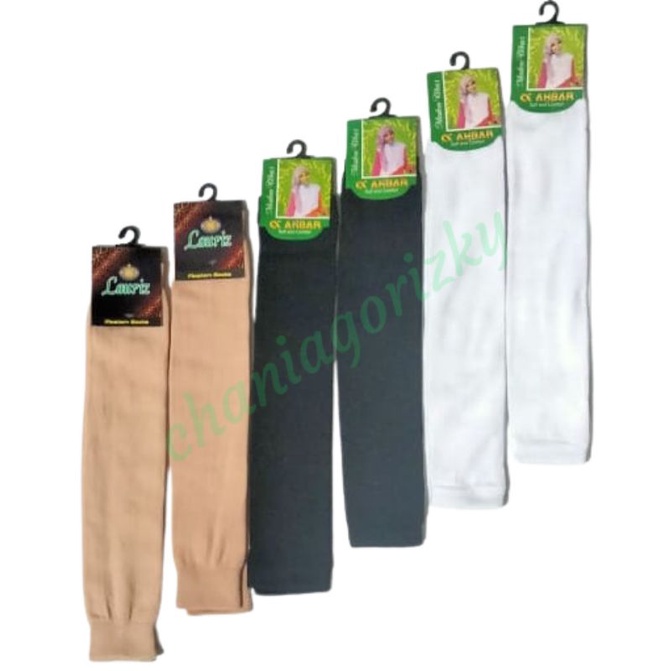 MANSET TANGAN/HANDSOCK POLOS BAHAN NILON UNTUK PRIA/WANITA ISI 3 PASANG