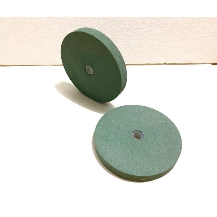 Batu Gurinda Duduk Green Silicon 6 In X 25 Mm X 25 Mm