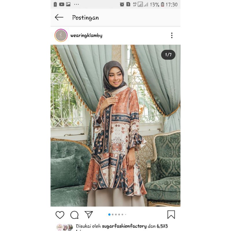 lalita tunik by wearing klamby. bukan Minor..