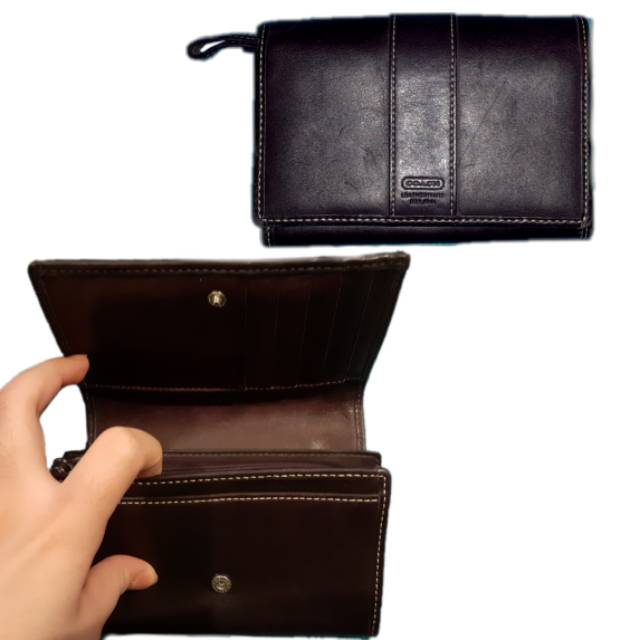 COACH ESPRIT WALLET - BLACK