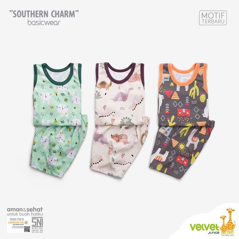 VELVET JUNIOR TERBARU SHOUTERN CHARM SINGLET VELVET JUNIOR SETELAN TERBARU BAJU VELVET ANAK PEREMPUA
