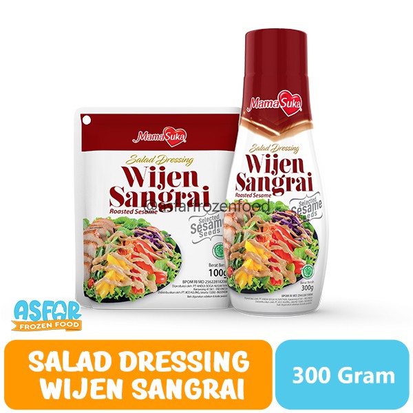 

MamaSuka Salad Dressing Wijen Sangrai - 300 Gram