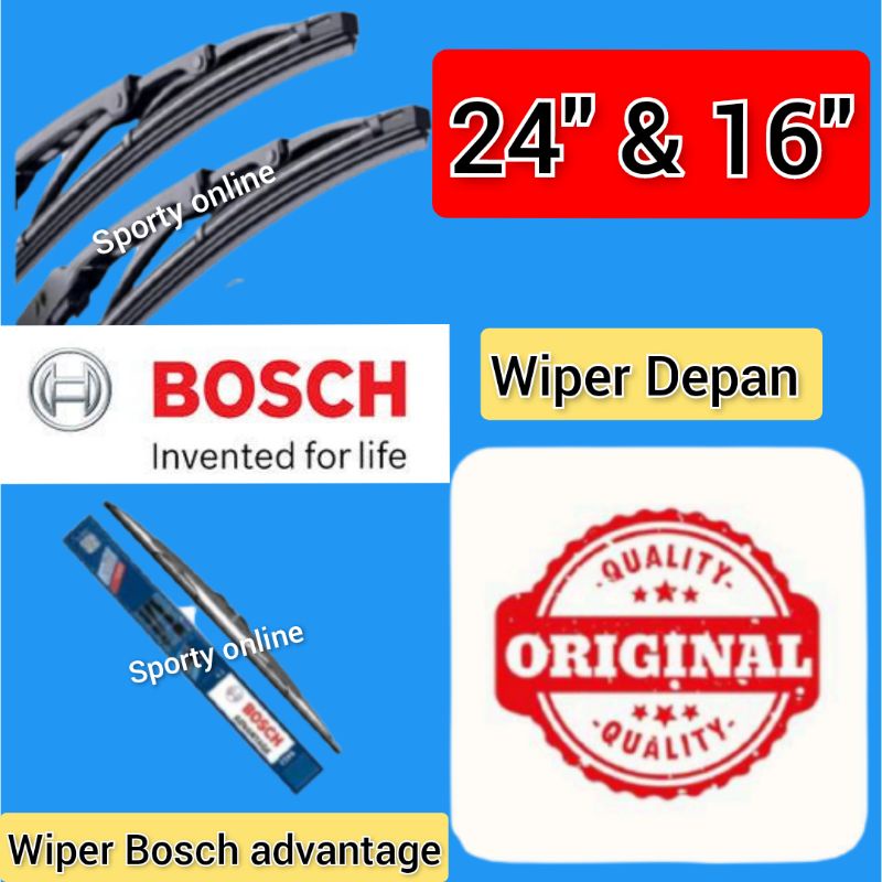 Wiper Bosch Toyota innova 26 dan 14