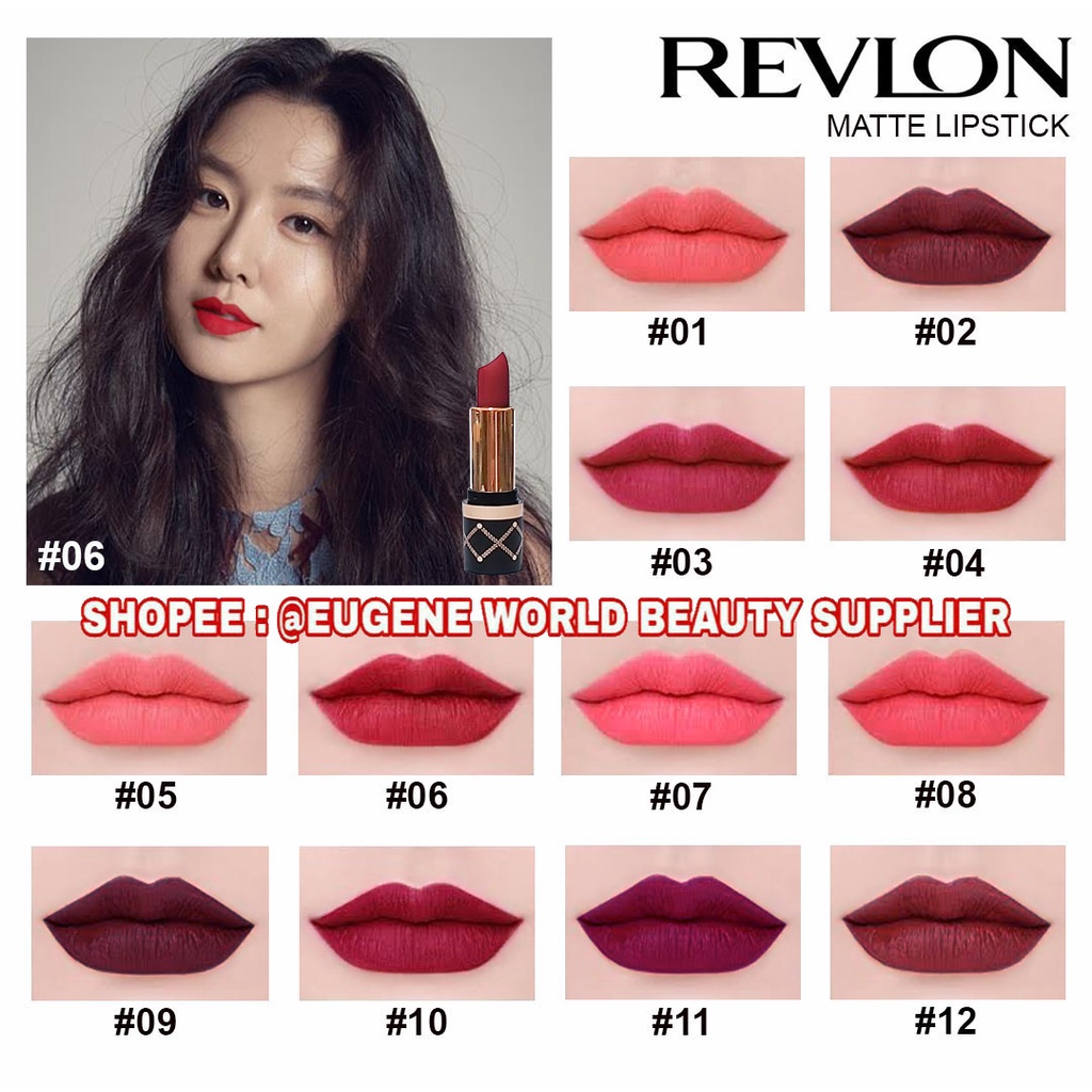 LIPSTIK REVLON WARNA MERAH LONG LASTING/ REVLON LIPSTICK/ LIPSTIK MURAH