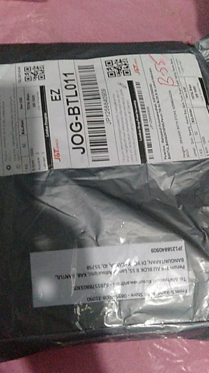 Atasan Baju Batik Tunic Sogan Coklat Sleting Depan Busui Cantik