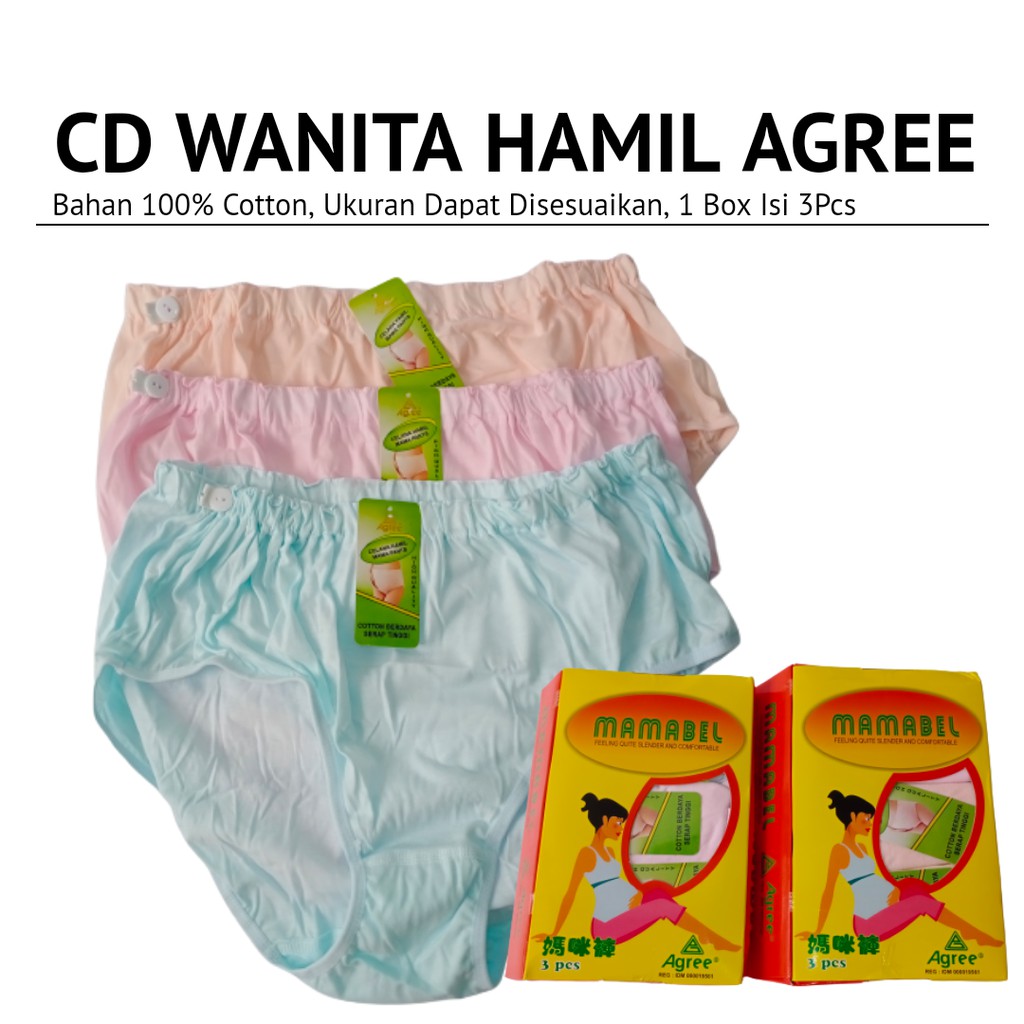 Celana Dalam Hamil Wanita Mamabel Agree katun