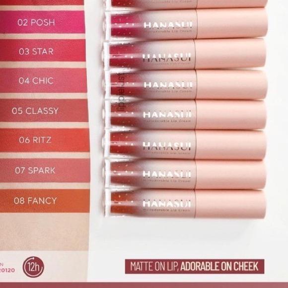 ☊ HANASUI MATTEDORABLE LIP CREAM | HANASUI BOBA LIP CREAM | HANASUI LIP CREAM ✾