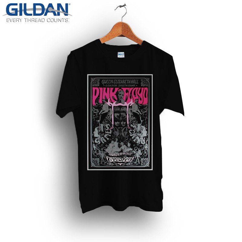 KAOS BAND PINK FLOYD TSHIRT ORIGINAL GILDAN SOFTSTYLE PINK 03