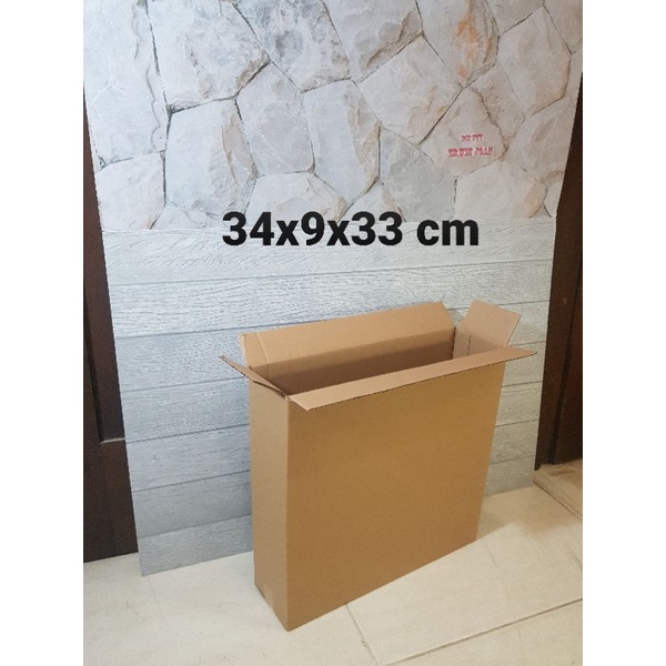

Kardus / Box / uk. 34x9x33 cm / Karton packing polos.baru ST
