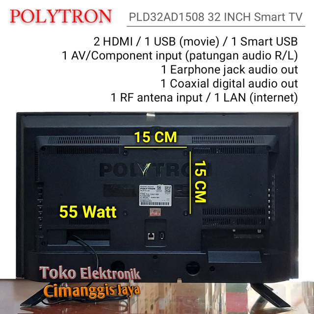 Harga Tv Polytron 32 Inch Smart Tv Terbaru Juli 2021 Biggo Indonesia