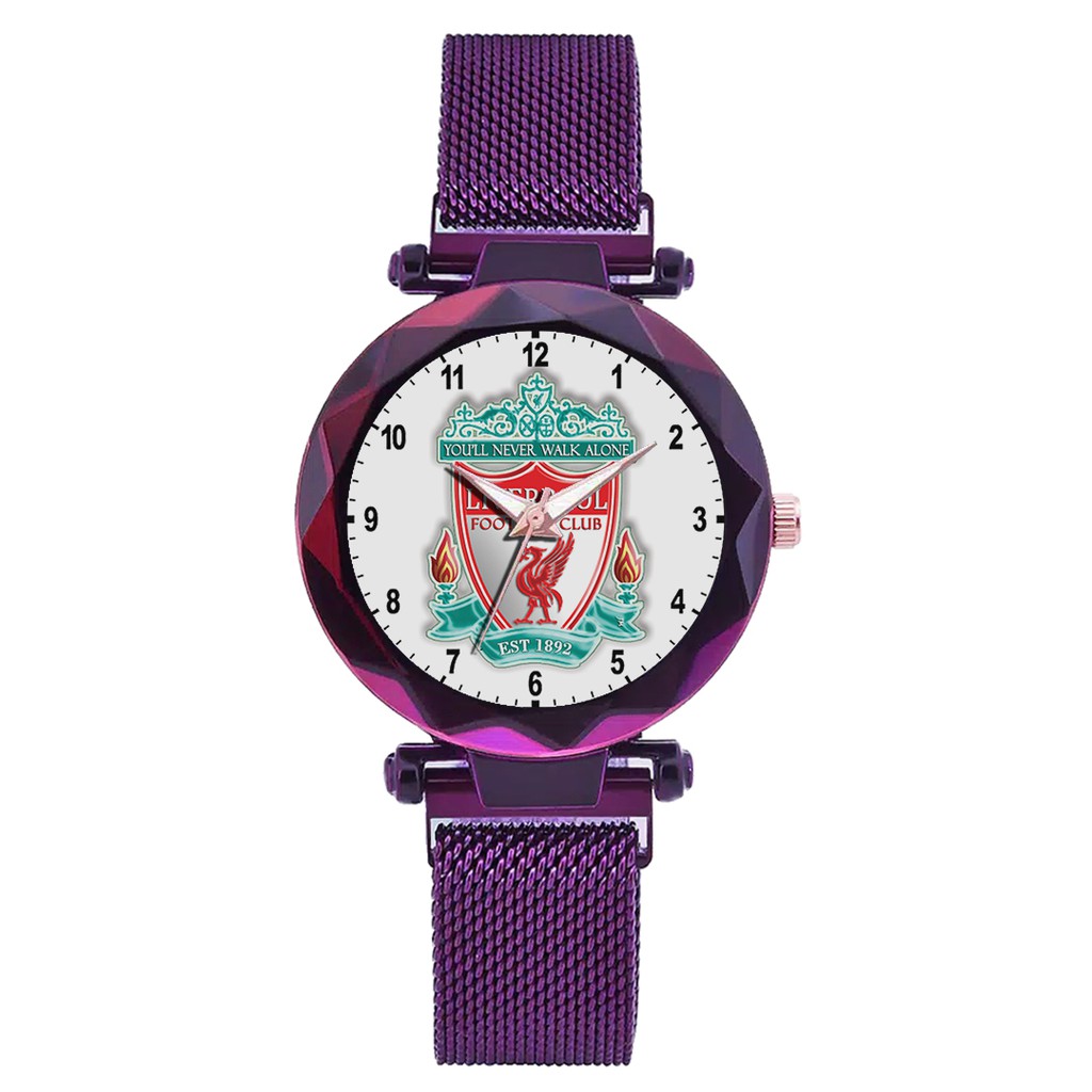 Jam Tangan Wanita Custom - LIVERPOOL 1 Free Box &amp; Batre Cadangan