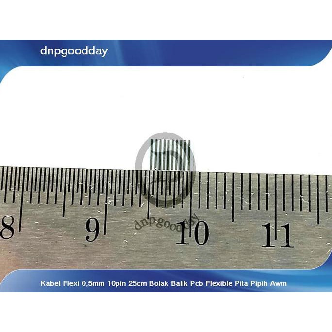 

Kabel Flexi 0,5Mm 10Pin 25Cm Bolak Balik Pcb Flexible Pita Pipih Awm Dnpgood11 Murah