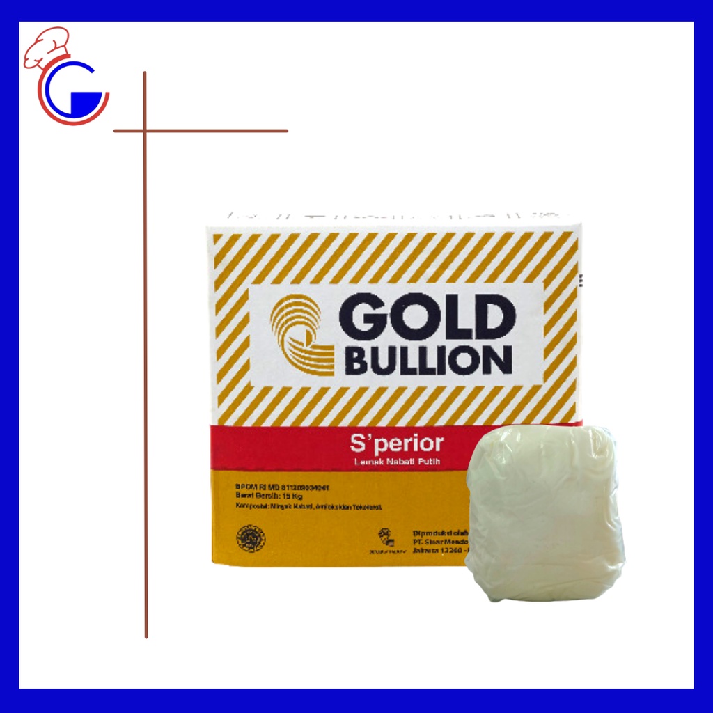 

Gold Bullion S`Perior / Mentega Putih Premium-Repack