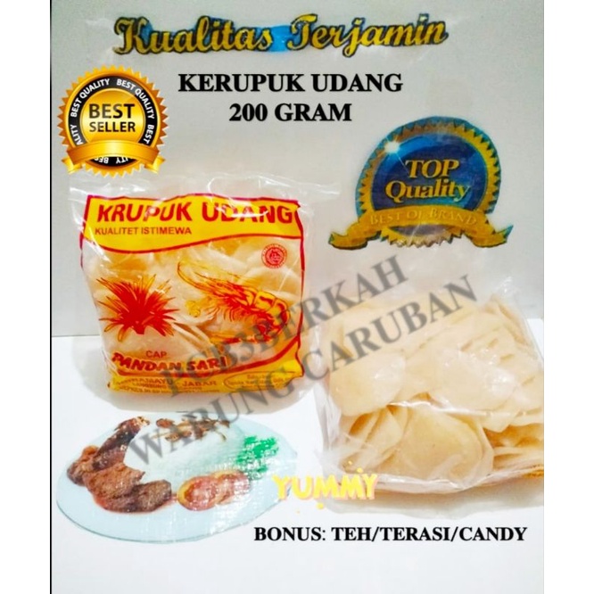 

KERUPUK+K kentang MURAH @150 GR-200 GR BONUS TEH/TERASI/CANDY