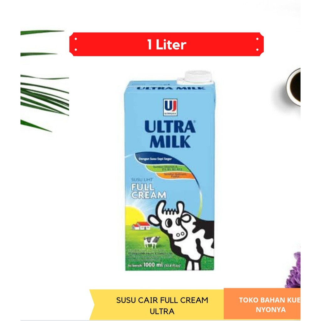 

SUSU UHT ULTRA MILK FULL CREAM 1lt