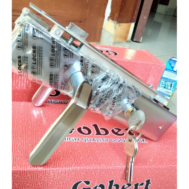 Kunci pintu gobert 003, handel pintu, tarikan pintu ukuran besar