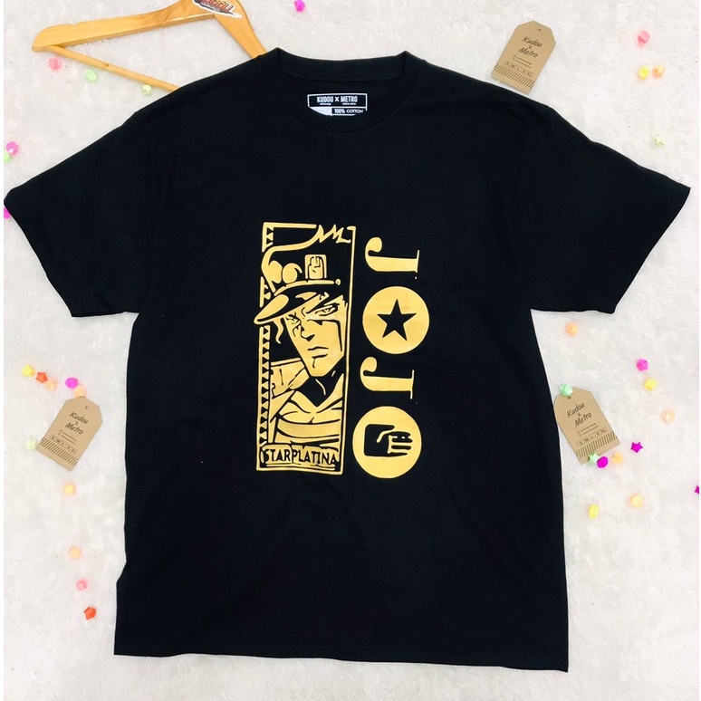 Tshirt Jojo Starplatina Anime Manga Premium Unisex