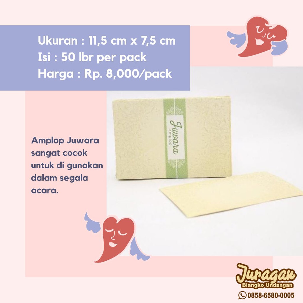 

AMPLOP JUWARA KODE 8 - JURAGAN BLANGKO