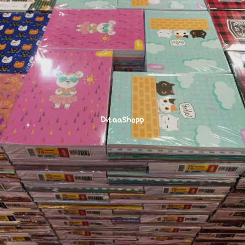 

Buku Tulis Boxy Estudee B5 Fancy Pastel Isi 10 087