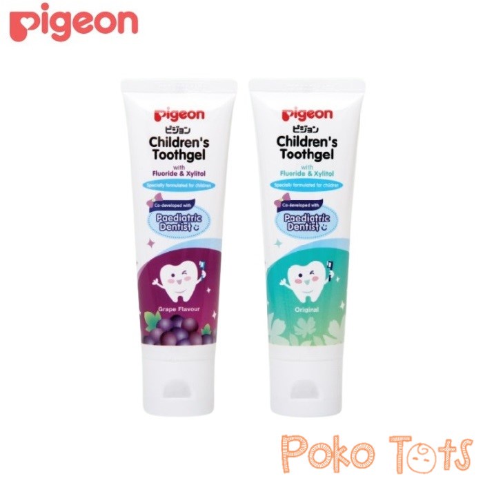 Pigeon Children's Toothgel 45gr Tooth Gel Children Pasta Gigi Odol Anak WHS