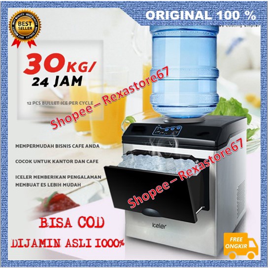 [BISA COD] Mesin Es Batu Kristal Iceler Pembuat Es Mesin Pembuat Es Batu Ice Cube Maker Machine  30K