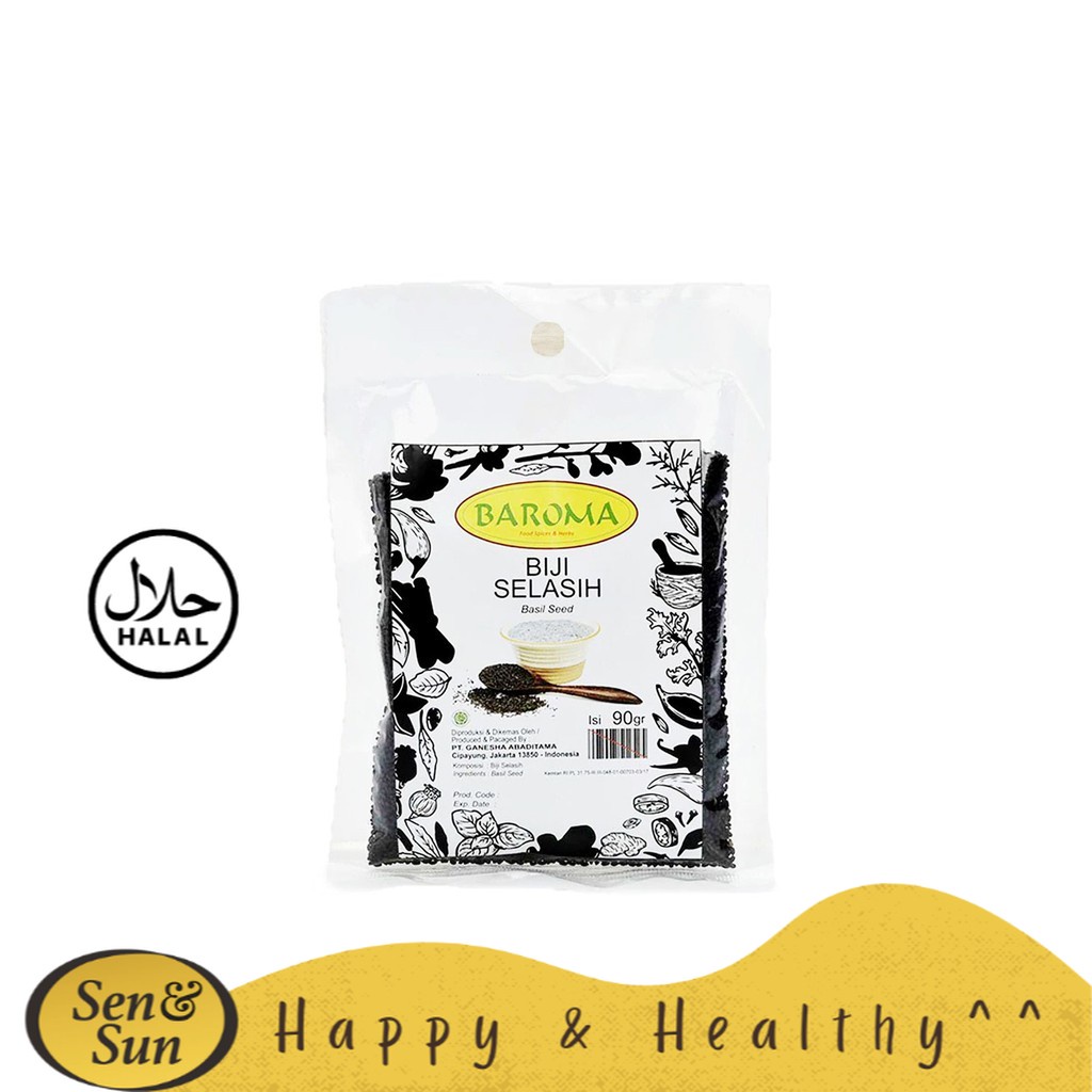 

Sen&Sun Refill Biji Selasih 90 gr