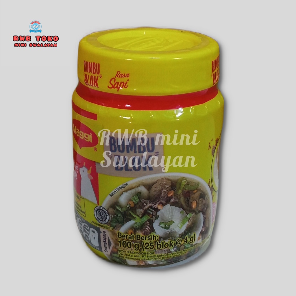 

MAGGI BUMBU BLOK SAPI 100g