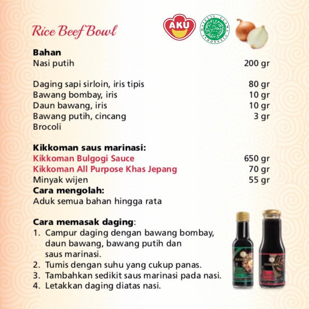 Kikkoman Bulgogi Sauce HALAL 2L – Saus Daging Khas Jepang