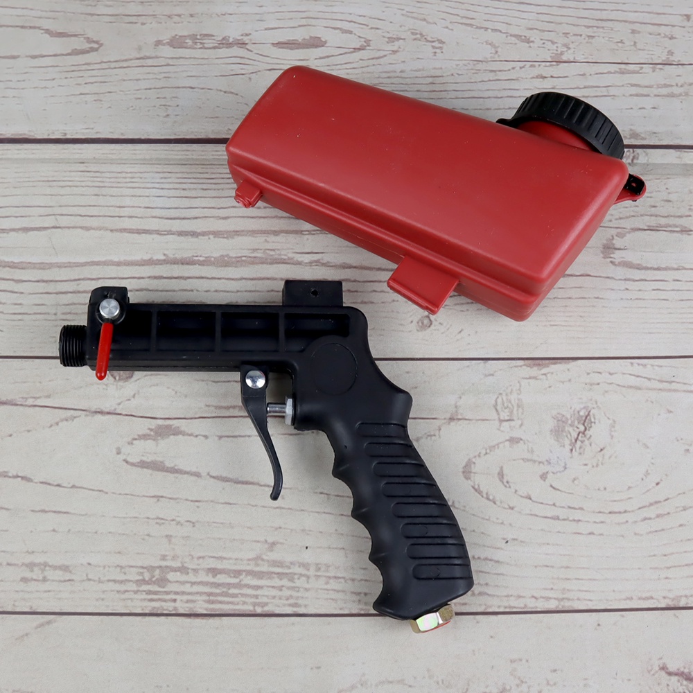 Sand Blaster Gravity Pneumatic Gun Penghilang Karat 90 PSI - AS118-3 - 7RHX8TRE Red