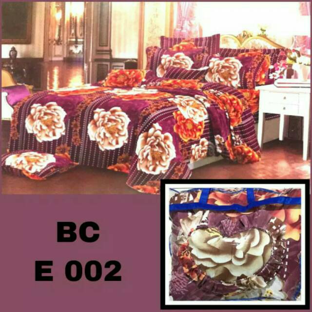 Sprei dan badcover size 160x200