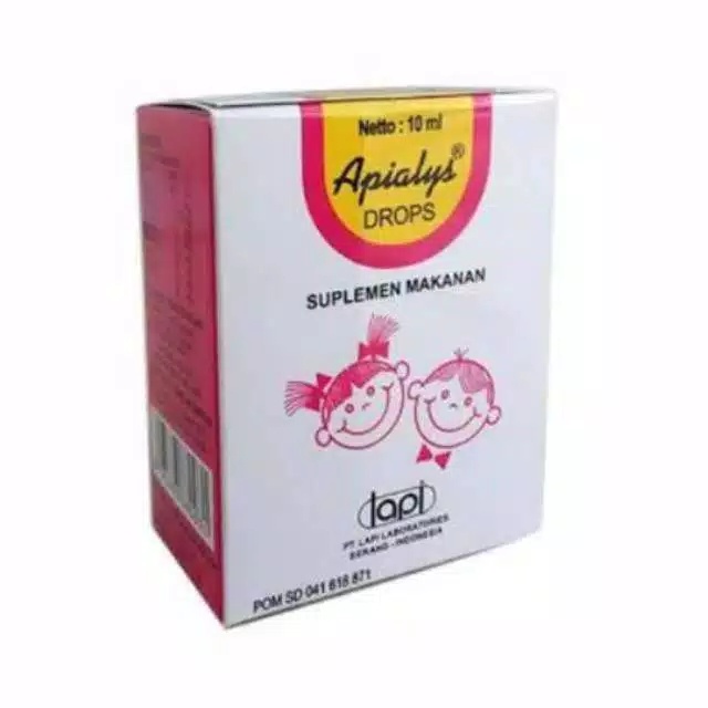 Apialys Drops Drop 10 ml Suplemen Makanan untuk Bayi