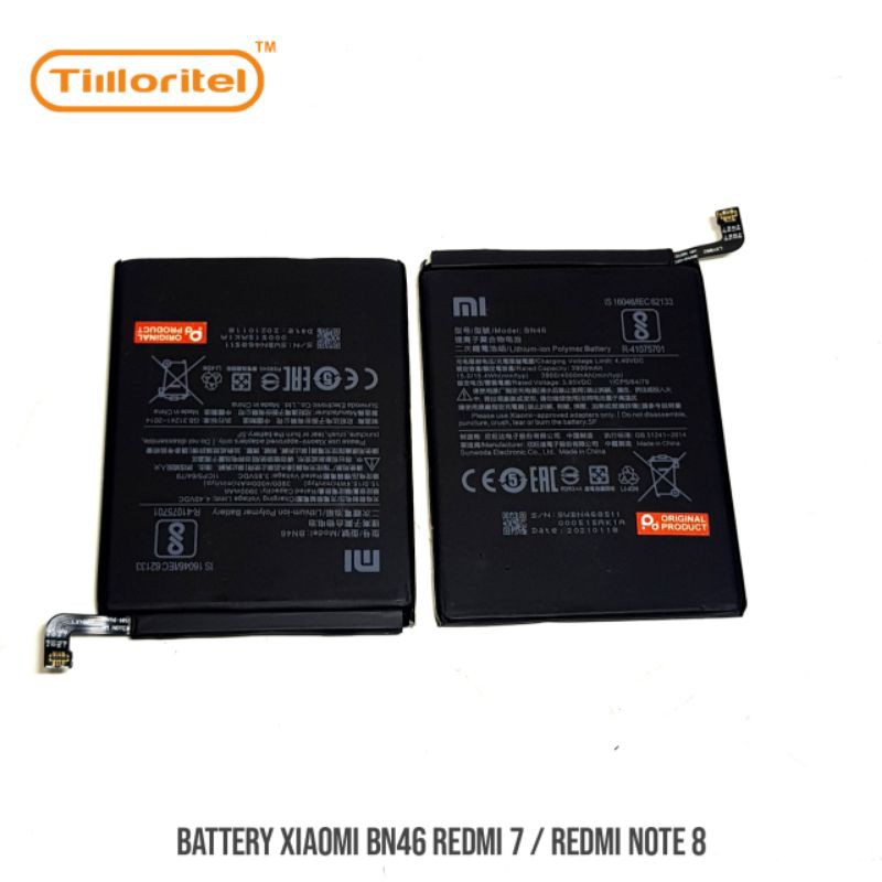 BATTERY XIAOMI BN46/ REDMI 7 / REDMI NOTE 8