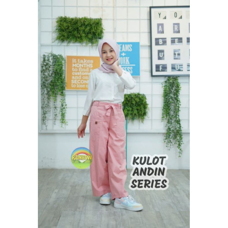 RAINBOW KULOT ANDIN KULOT ANAK CEWEK