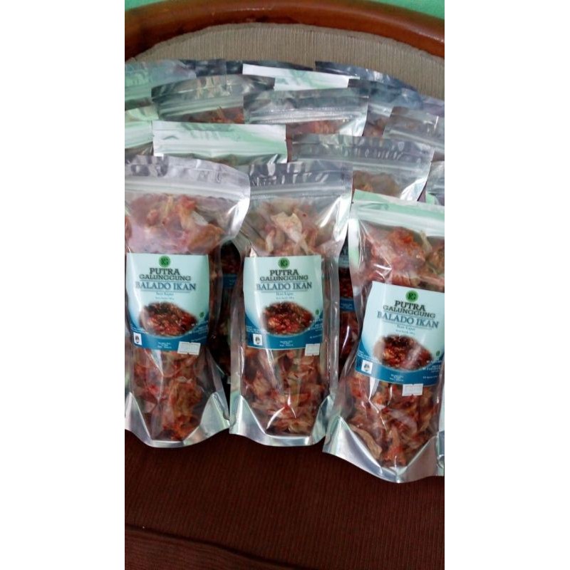 

Balado ikan asin