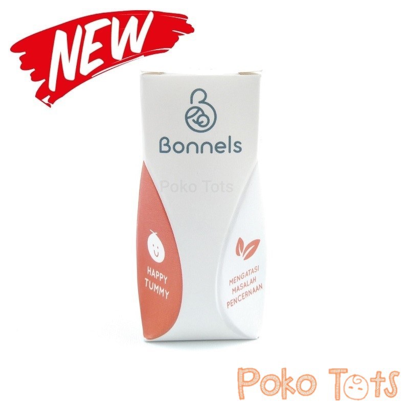 Bonnels Essential Oil Stomy/Happy Tummy 10ml Minyak Aroma Therapy Untuk Mengatasi Masalah Pencernaan WHS