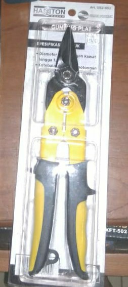 ╛_ Tang Gunting Holo Hollo Potong Plat Seng Baja Ringan Tin Snip Prohex ♎