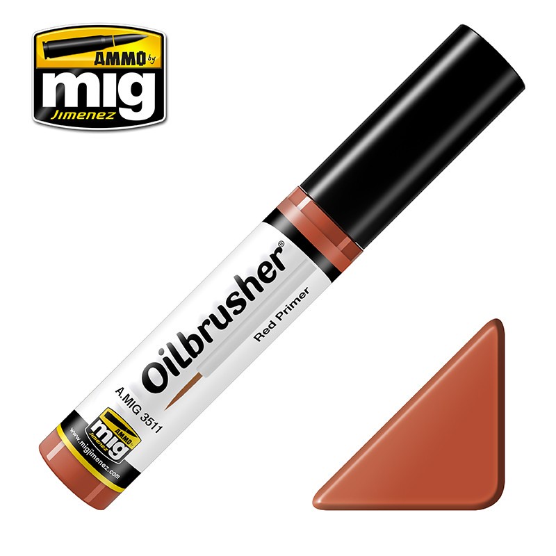

AMIG3511 : RED PRIMER - Oilbrusher Ammo Mig
