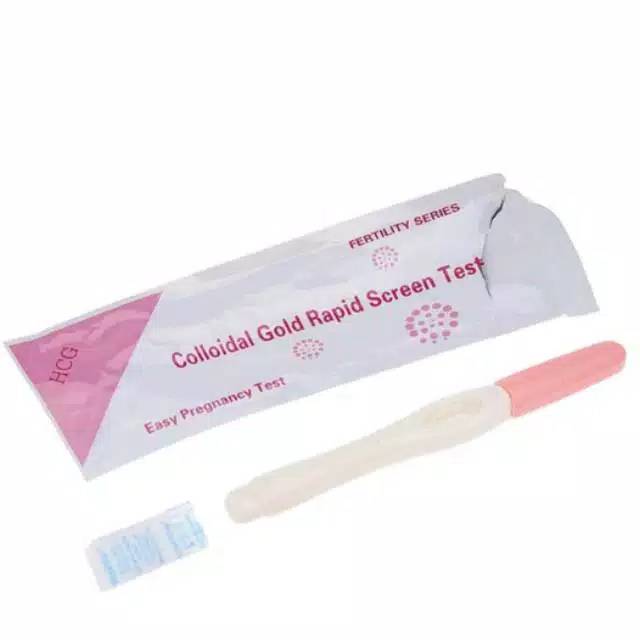 Colloidal gold rapid screen test / pregnancy compact /uji kehamilan kompek / tes hamil akurat stick