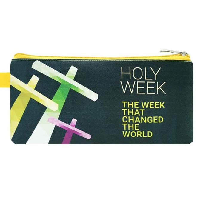 promo Easter Case Dompet Pouch Tiga Salib Warna Souvenir Suvenir Paskah