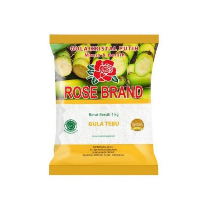 

Gula Premium 1kg Rose Brand kuning