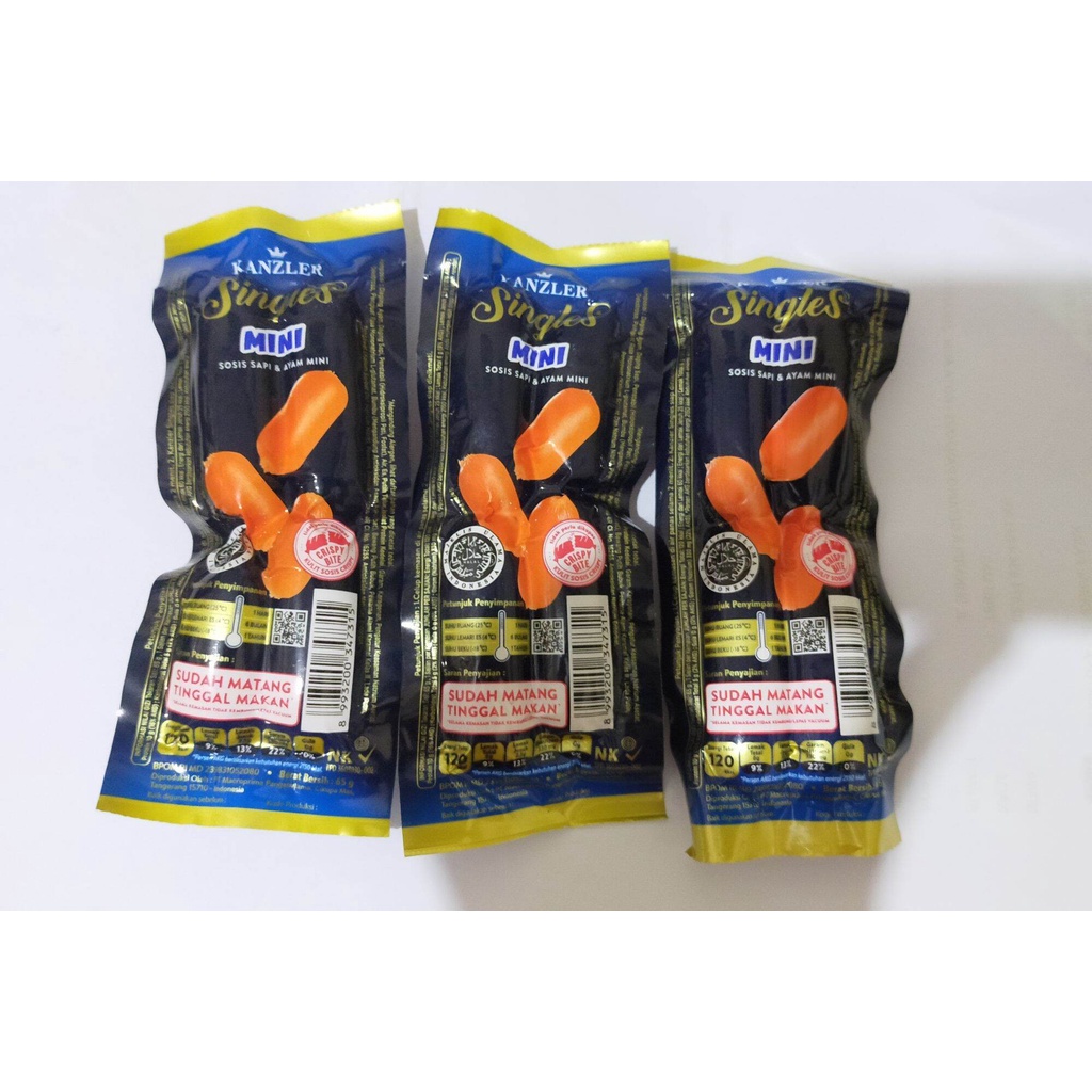 

Kanzler Singles Sosis Mini 3 pcs