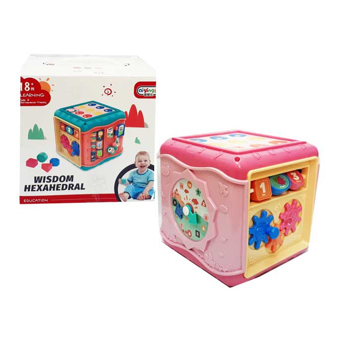 MAINAN BAYI WISDOM HEXAHEDRAL Baby Busy Box