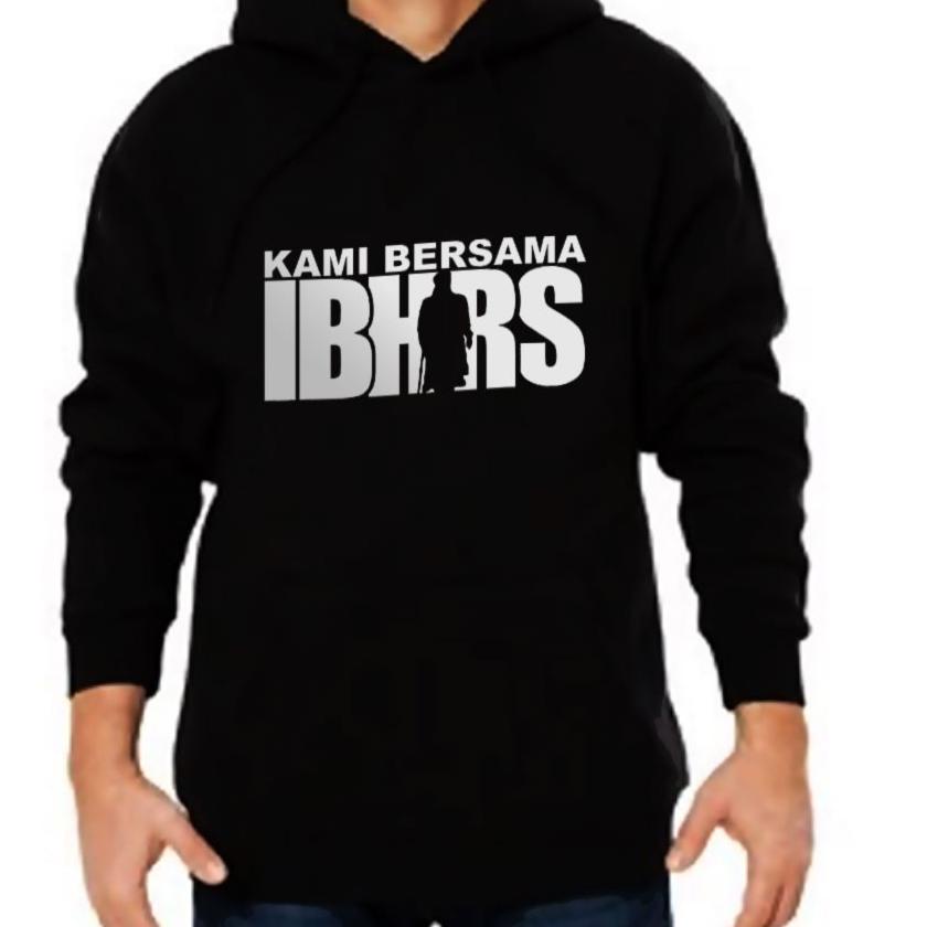 N1O1 Sweater Hoodie Dio Muslim Kami Bersama IBHRS + Kaos Ready