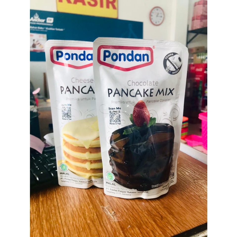 

Pondan Pancake 125gr Pramiks Instant