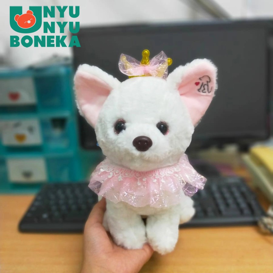 Boneka Dog Chihua hua Size 9&quot;/22cm/mainananak/animal/karakter/hadiah